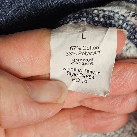 J. Crew Womens 3/4 Sleeve Fleece Cozy Casual Sweatshirt Shift Dress Size L - Picture 6 of 12